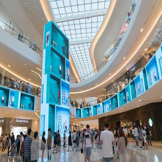 FS Plus дисплей в торговом центре, Пекин, Китай