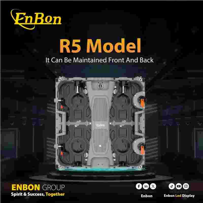 Каталог продукции модели Enbon R5 – серия светодиодных экранов для аренды на сцене