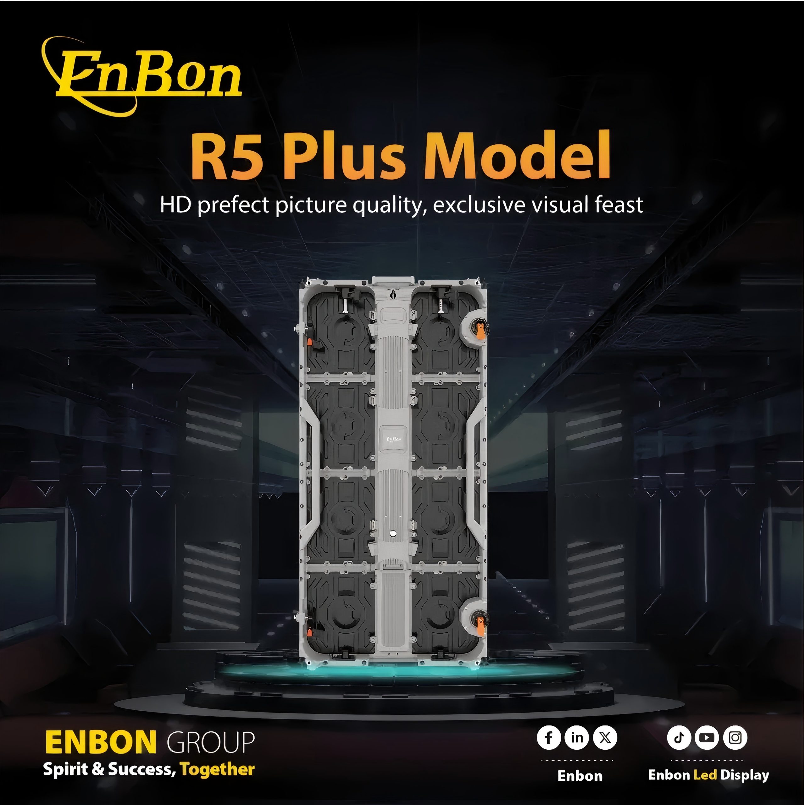 Enbon FC-B model product catalog of outdoor highlight series led screen PDF download
